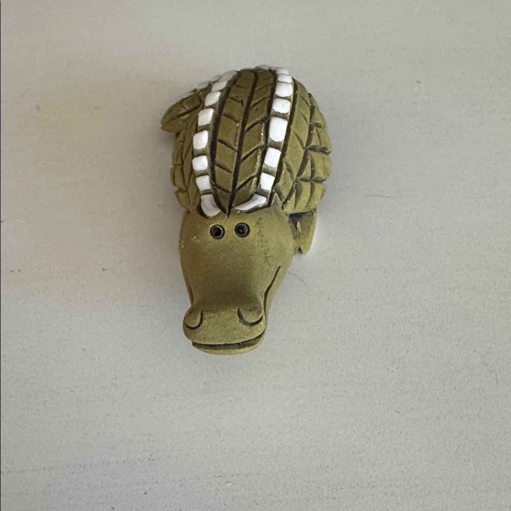 Vintage Artesania Rinconada Baby Crocodile #163 - Picture 2 of 5